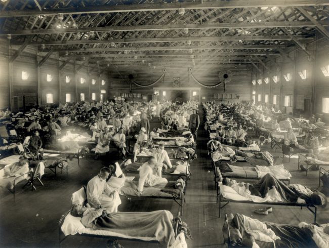 کمپ فونستون، محل نگهداری از بیماران آنفولانزای اسپانیایی در کانزاس آمریکا - بدترین بیماری های همه گیر در تاریخ معاصر