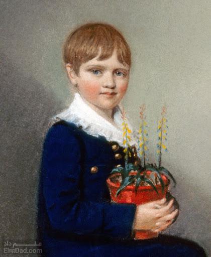 چارلز داروین در کودکی