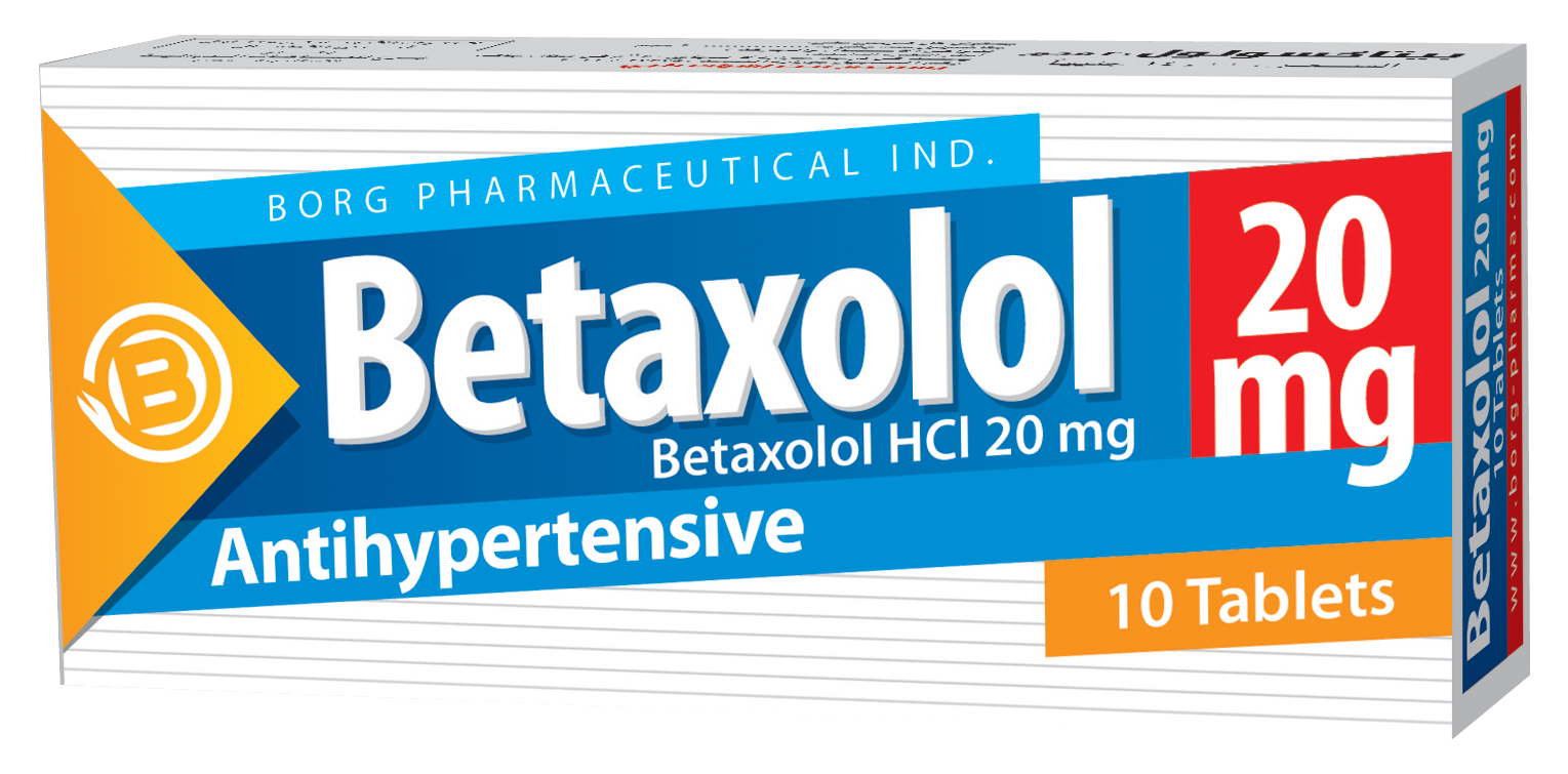 داروی بتاکسولول (Betaxolol)